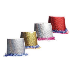 Cabaret Hat with Tinsel
